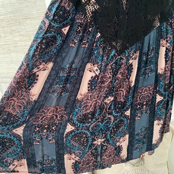 Free People Count Me In Trapeze Mini Dress - Picture 6 of 6